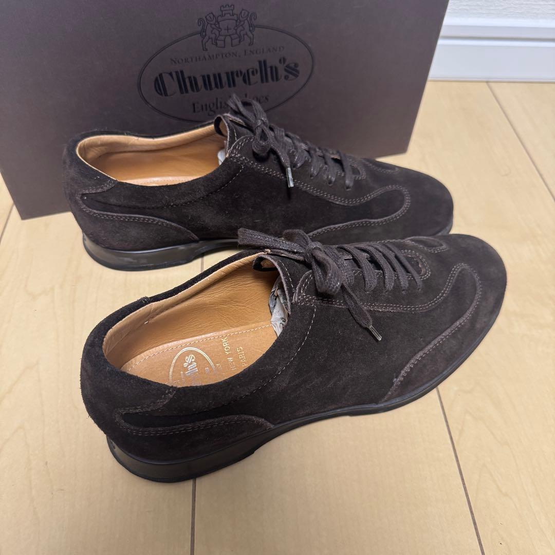 チャーチ/Church's/Keit/スエードスニーカー/ブラウン/サイズ6