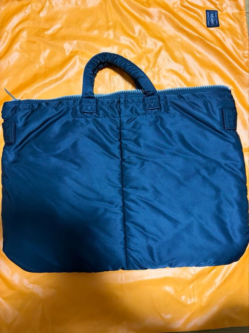 バッグ PORTER TANKER BRIEFCASE Black