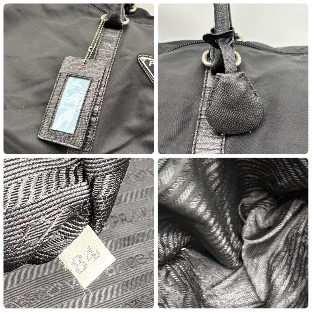 【rikku様】PRADA ボストンバッグ ハンド トラベルバッグ 黒