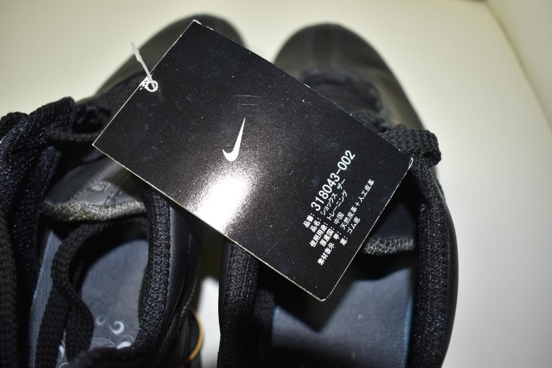 Nike Shox ブラックレザーシューズ 未使用