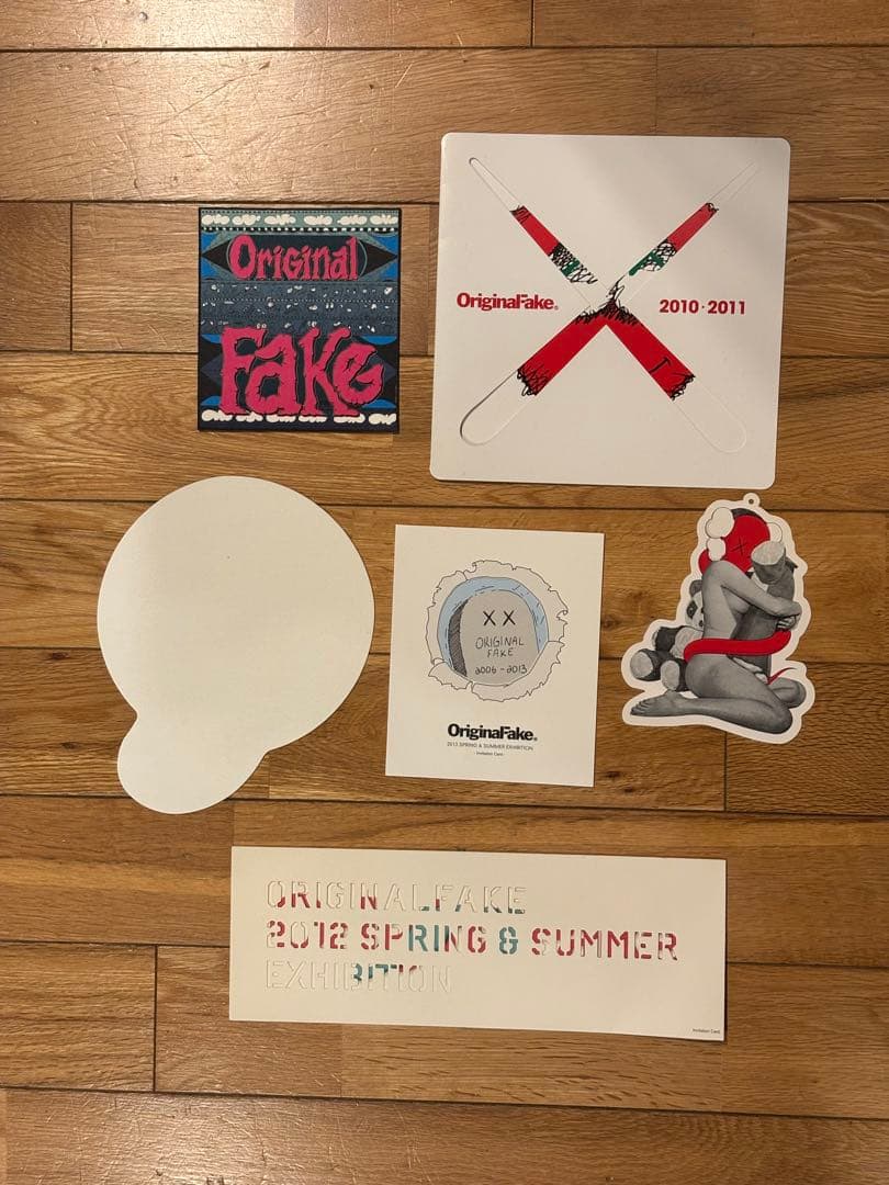 【非売品】KAWS ORIGINAL FAKE 案内状セット