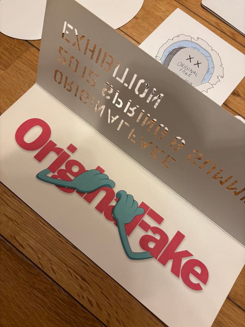 【非売品】KAWS ORIGINAL FAKE 案内状セット