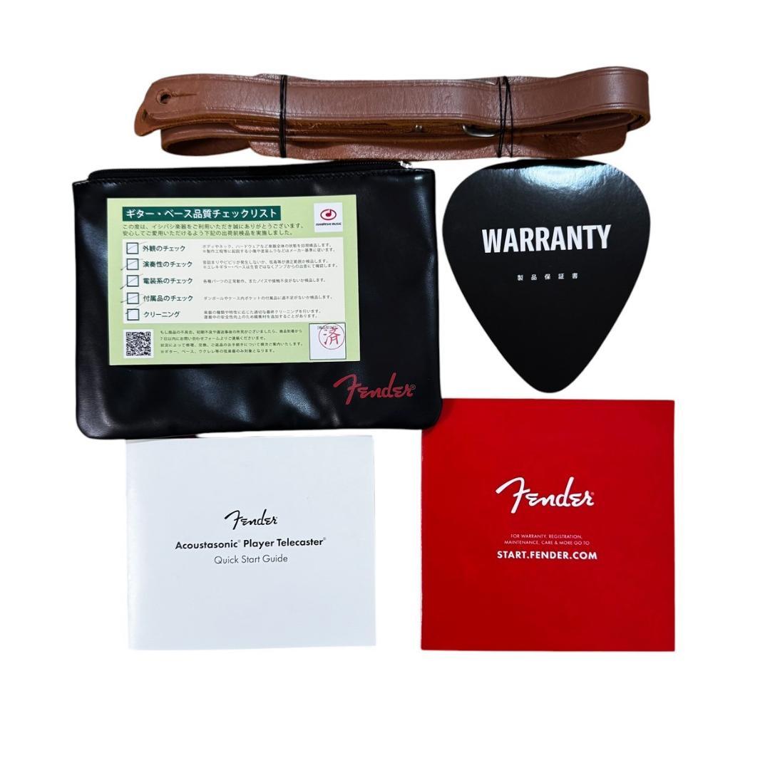 廃盤 Fender Acoustasonic Player Telecaster