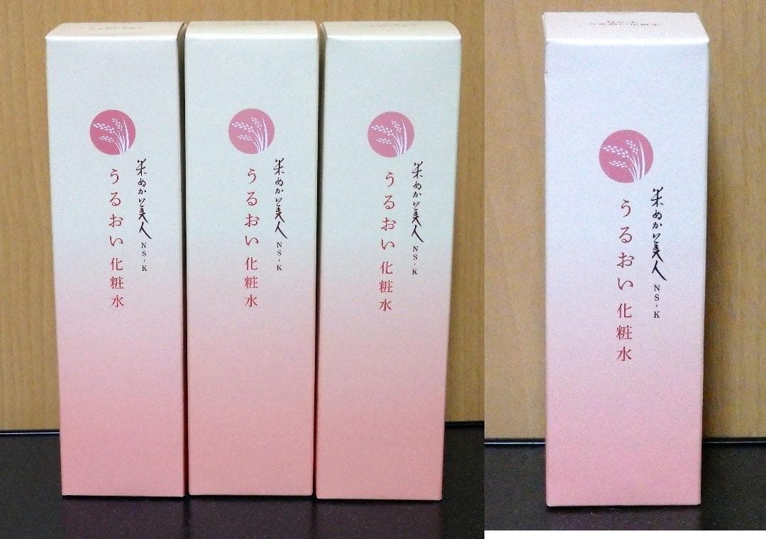 日本盛 米ぬか美人 NS-K うるおい化粧水 4本セット 合計720ml