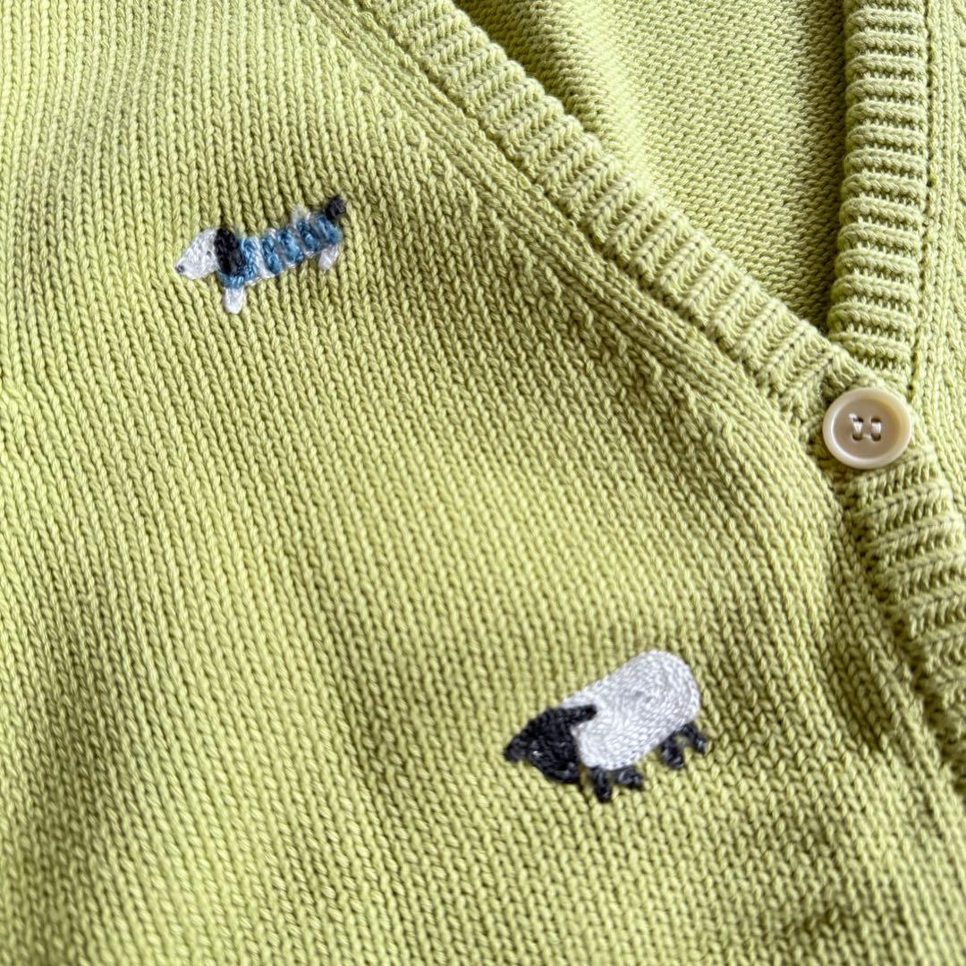 【未使用／2024✨】DEMY BY DEMYLEE ニットベスト アニマル刺繍