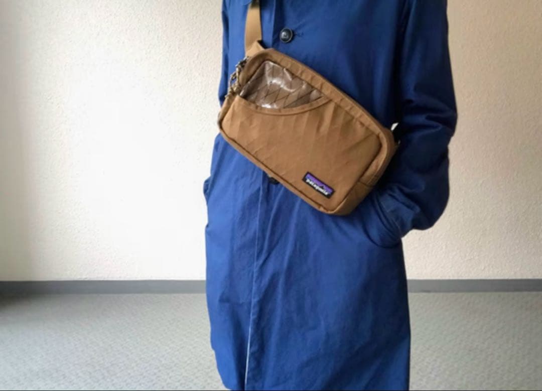 Patagonia ブラウン ショルダーバッグ