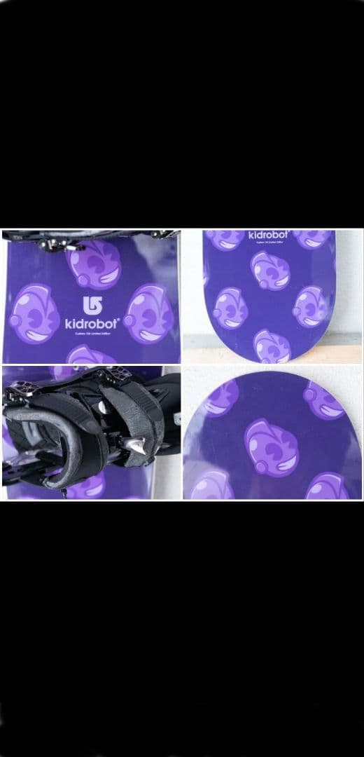 BURTON × kidrobot CUSTOM 158 美品 フルセット