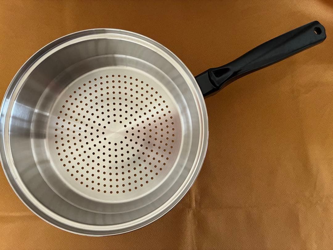 インコア INKOR 片手鍋2・フタ2・蒸し器・キャセロール 6点セット