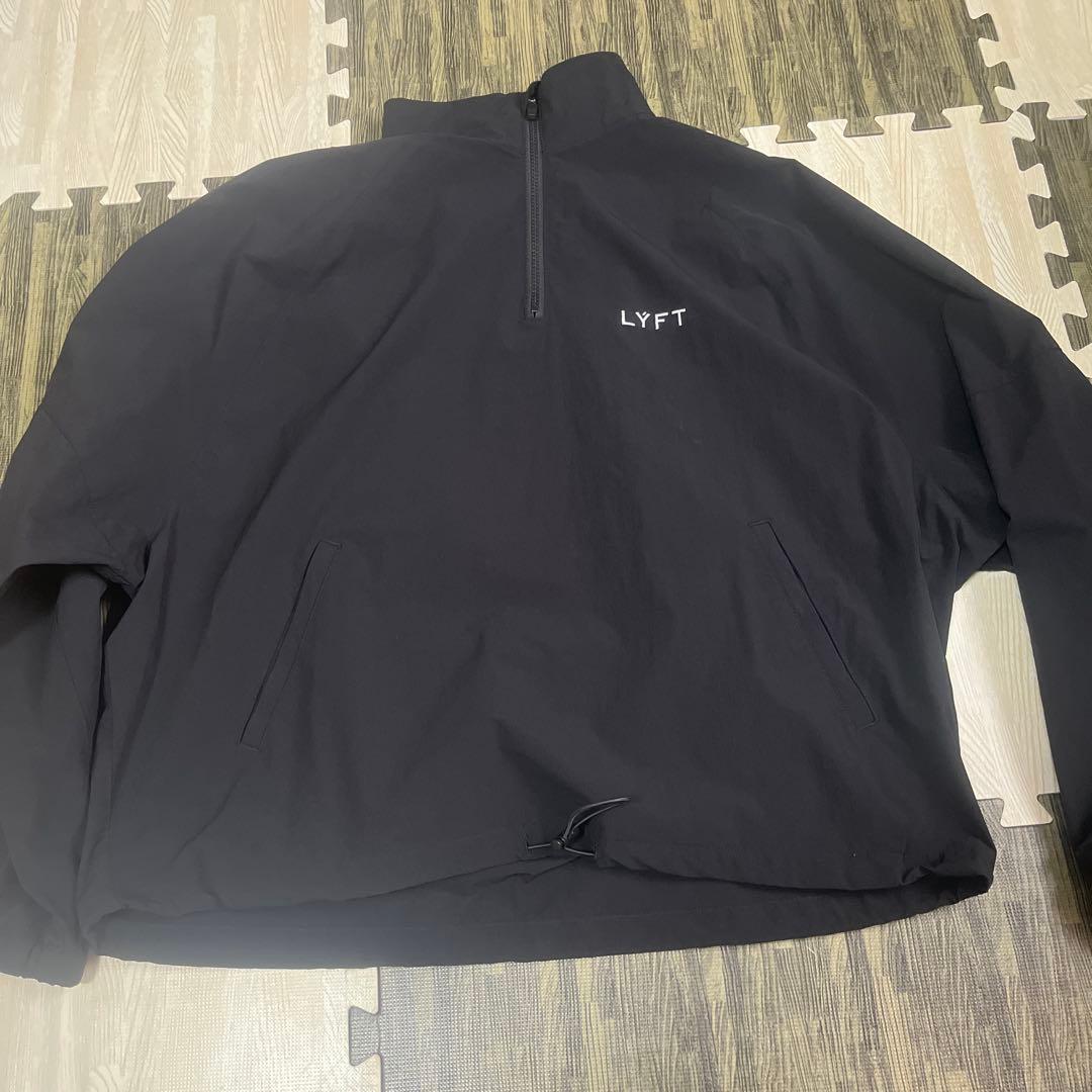 LYFT ブラック ナイロンジャケット L