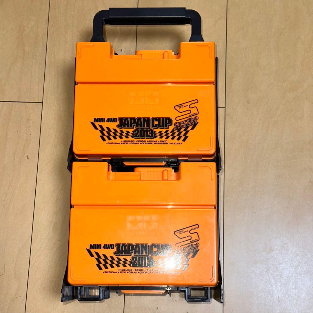 [G12237]ミニ四駆　ポータブルピット　J-CUP2013 オレンジ　タミヤ