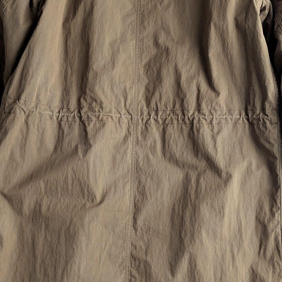 MHL. 中綿ライナー フード付き 2way モッズコート アウター 茶 S