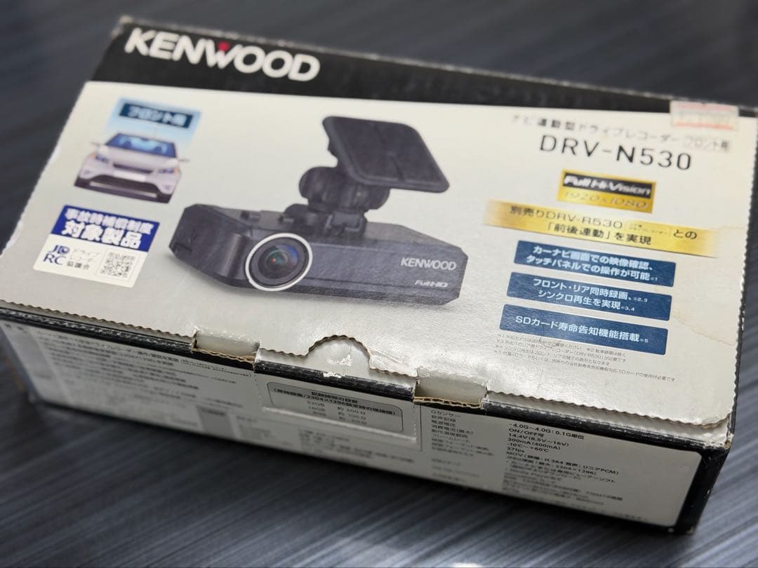 KENWOOD DRV-N530 ドライブレコーダー