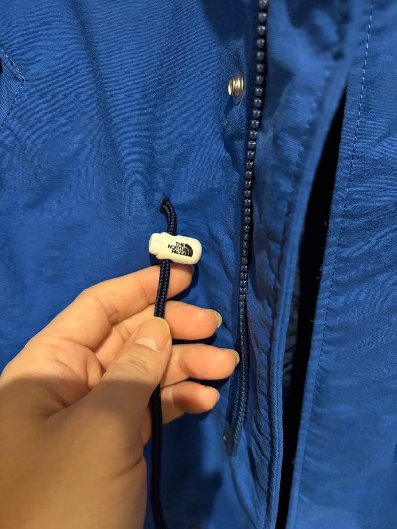 ノースフェイス　モッズコート　ブルー　L