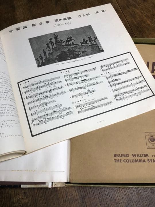 ベートベン交響曲全集　7枚+1ブルーノ　ワルター
