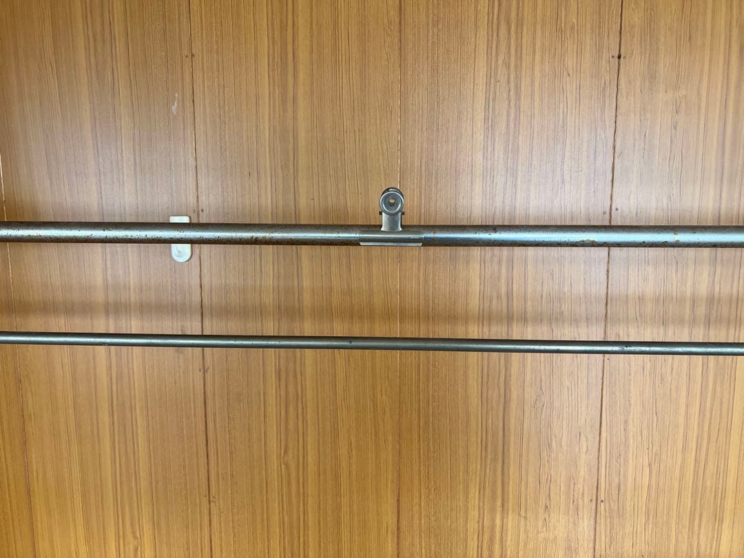 【O-1371】 ハンガーラック 大型 アパレル 古着屋 フリマ 昭和レトロ