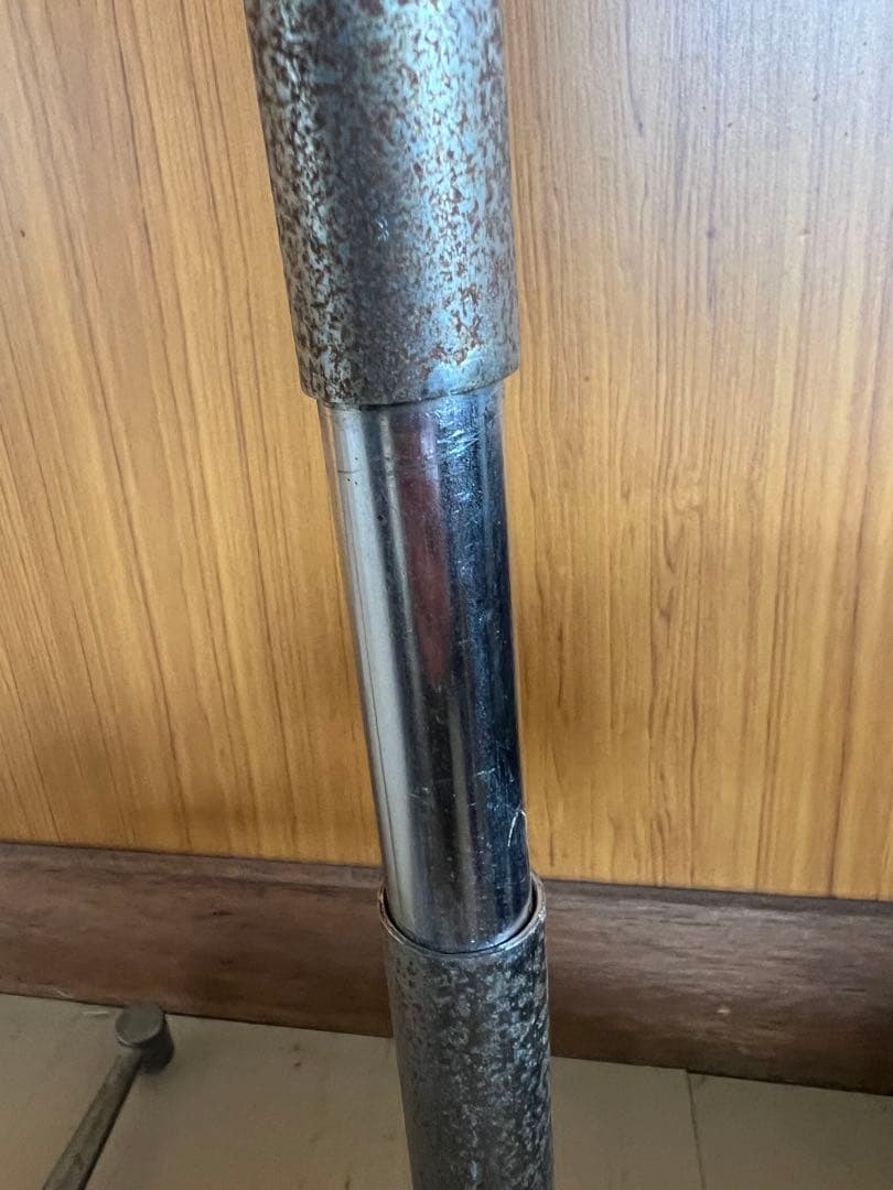 【O-1371】 ハンガーラック 大型 アパレル 古着屋 フリマ 昭和レトロ