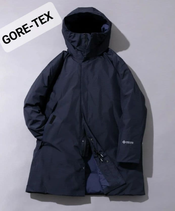 美品 +phenix WINDSTOPPER by GORE-TEX ダウン 黒