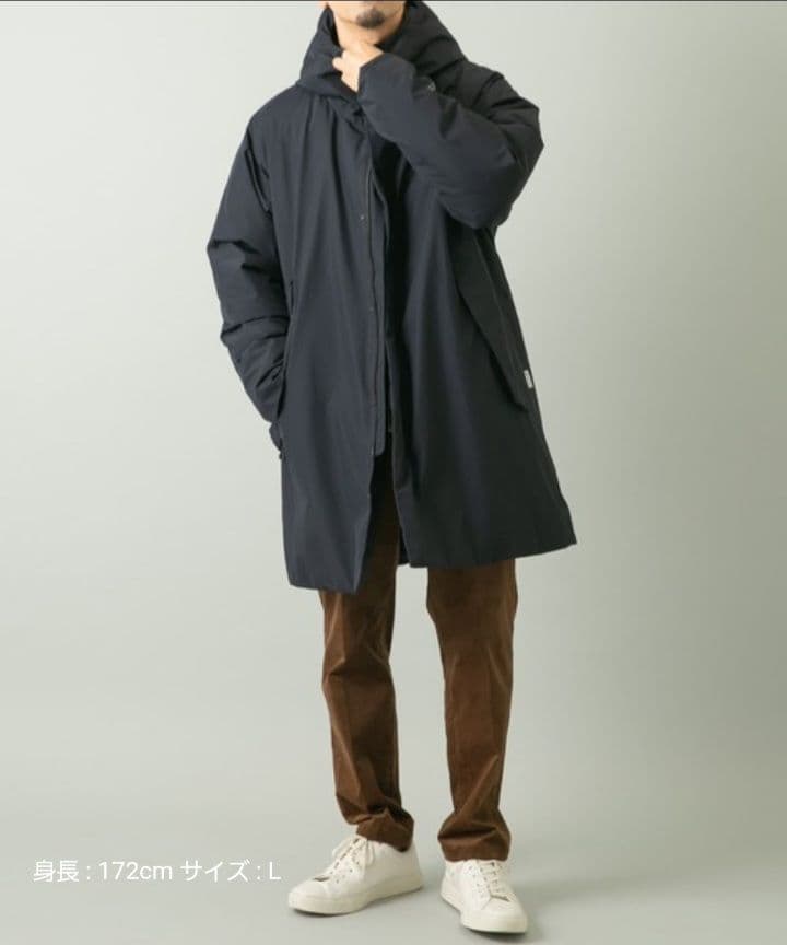 美品 +phenix WINDSTOPPER by GORE-TEX ダウン 黒