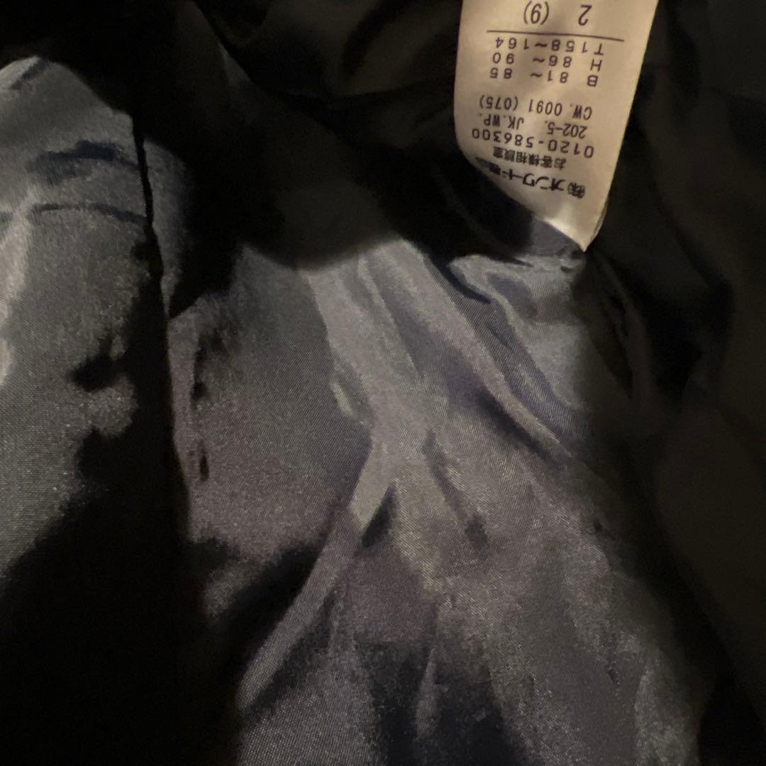 any sis ベスト　ツイード　ペプラムジレ