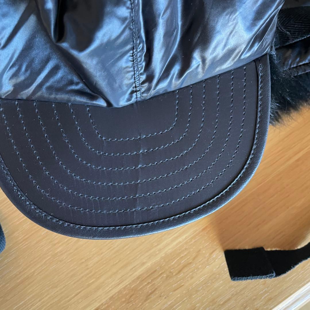 ソロイスト soloist ラビットファーフライトキャップ