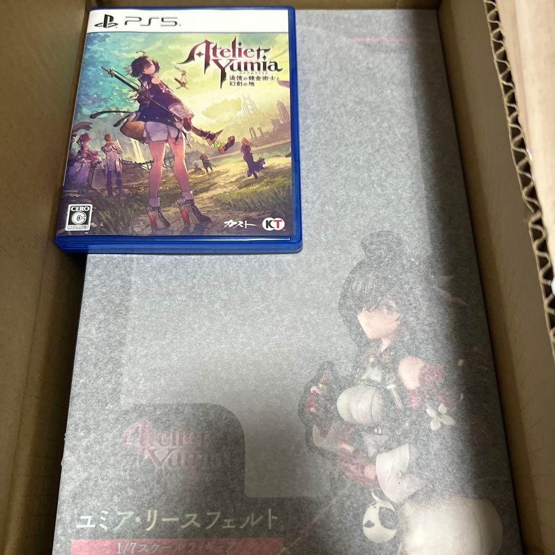 ユミアのアトリエ　ユミア・リースフェルトフィギュア&PS5ゲームソフトセット