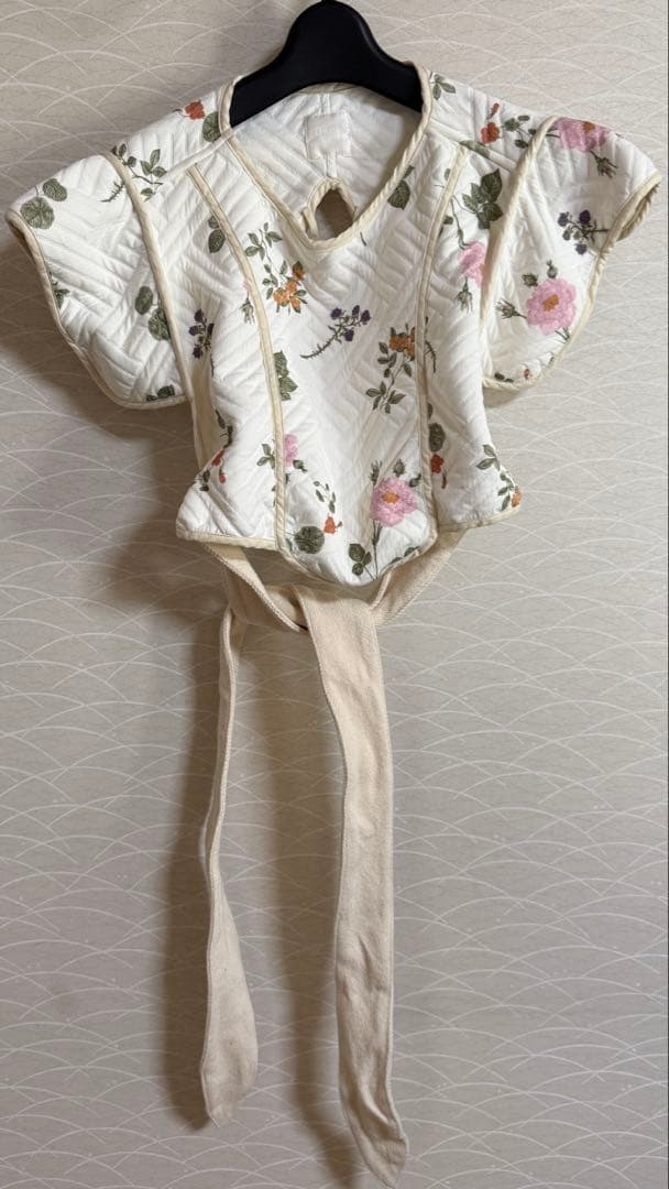 トップス DECO depuis 1985 FLOWER QUILT 2WAY VEST