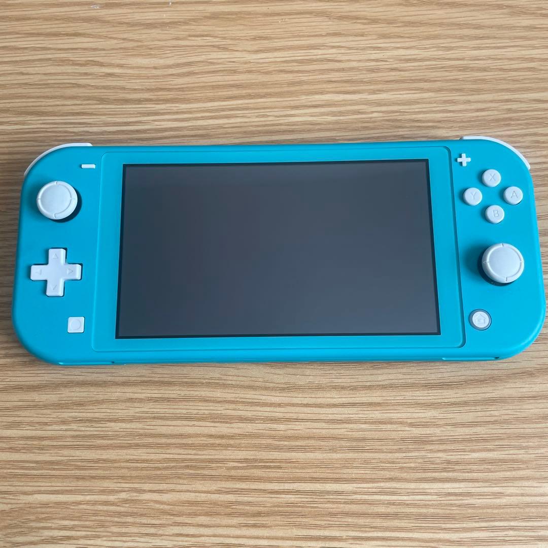 Nintendo Switch Lite ターコイズブルー　充電器付き