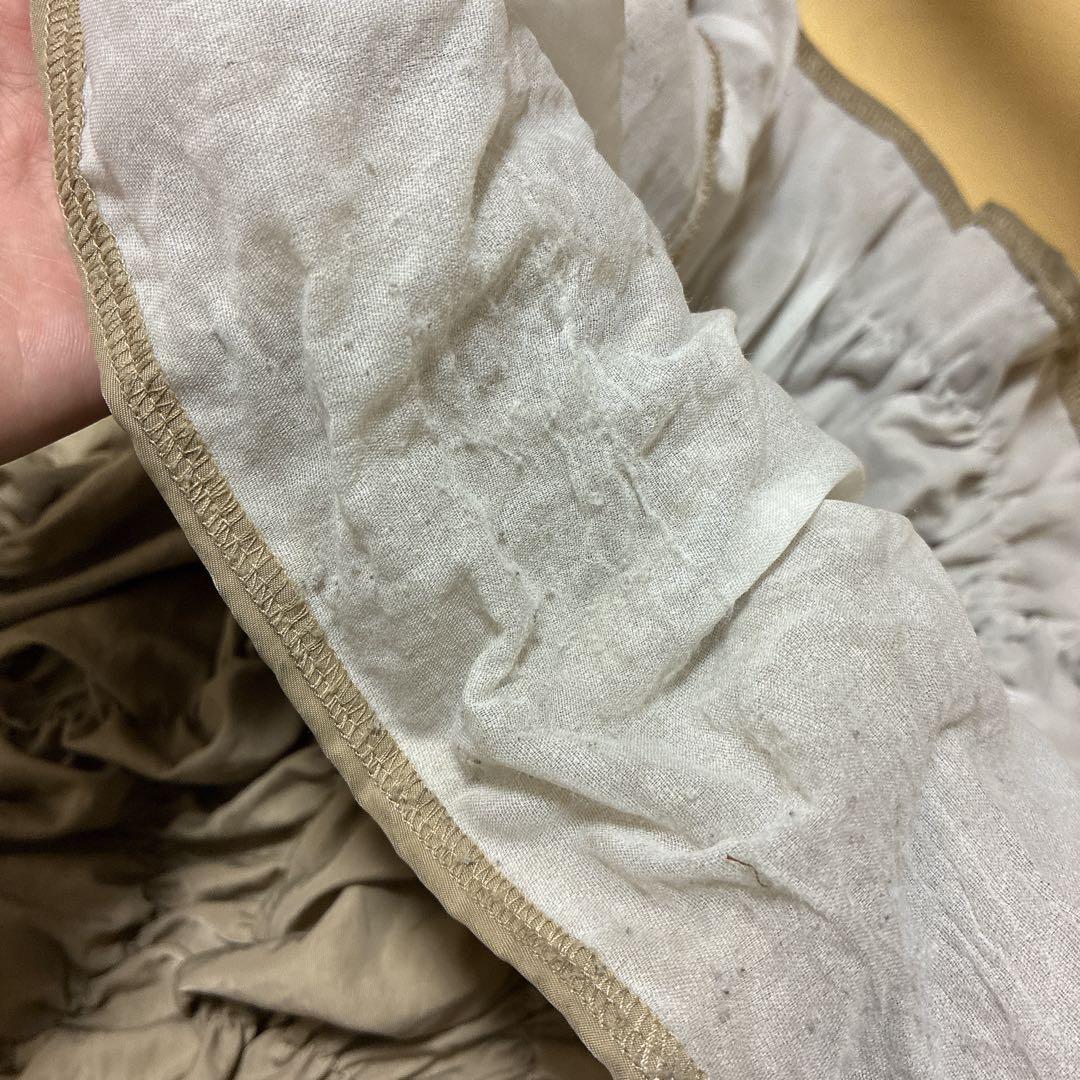 ANDRESD ベージュrandom shirring setup dress