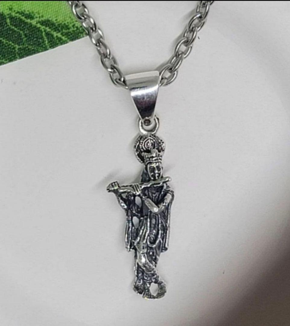 藤井風さん着用 SV925 クリシュナ神ペンダント 藤井風ネックレス