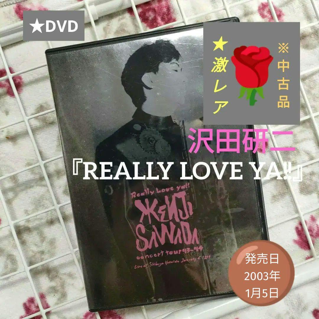 沢田研二 ★DVD『REALLY LOVE YA!!』※中古品 ★激レア