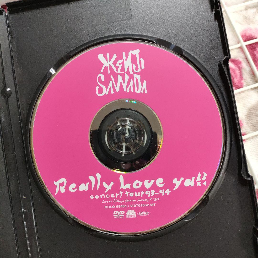 沢田研二 ★DVD『REALLY LOVE YA!!』※中古品 ★激レア