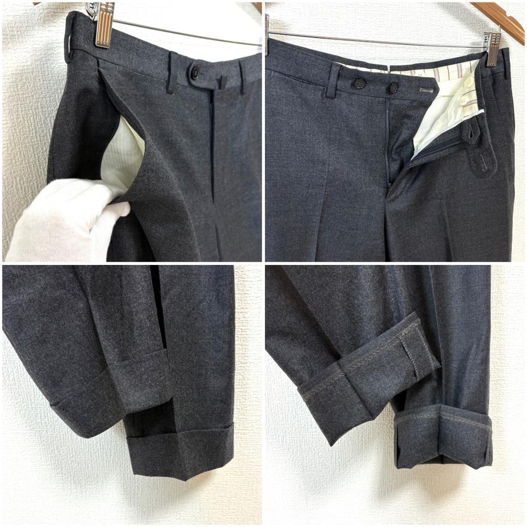 Ermenegildo Zegna HERITAGE ダブルスーツ 44Y 濃灰