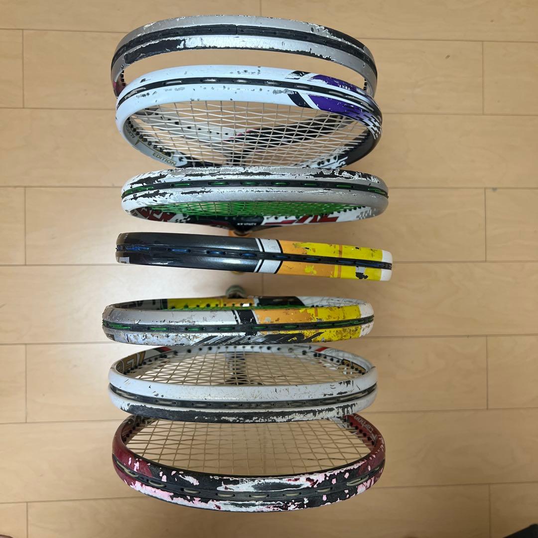 ソフトテニスラケット8本セット