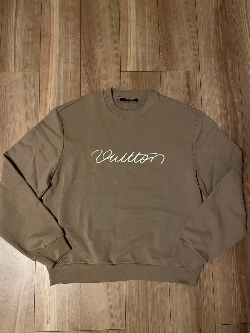 Louis Vuitton エンブロイダリー　トレーナー　スウェット　ヴィトン