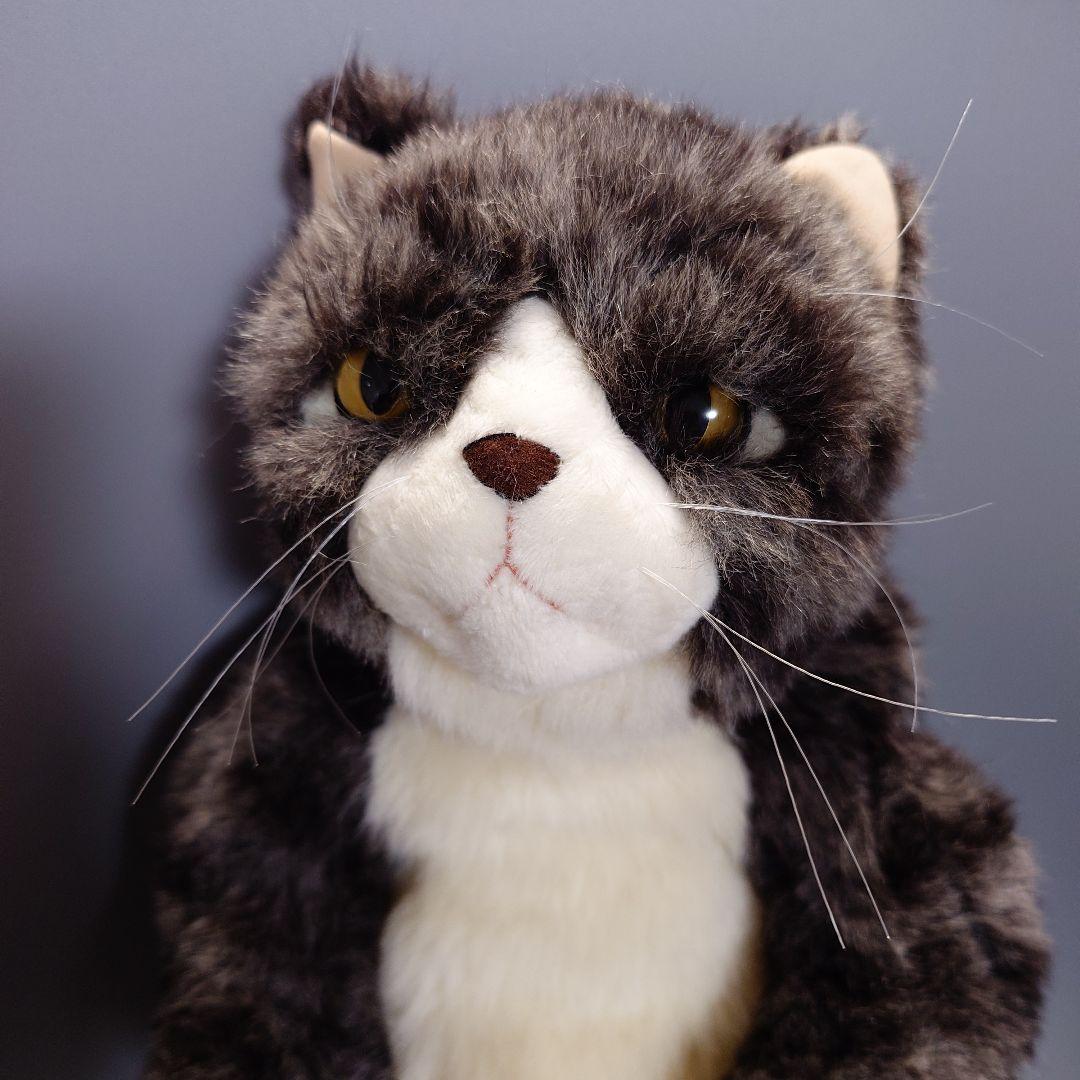 Cuddly 勘太 サバトラ 猫 ぬいぐるみ