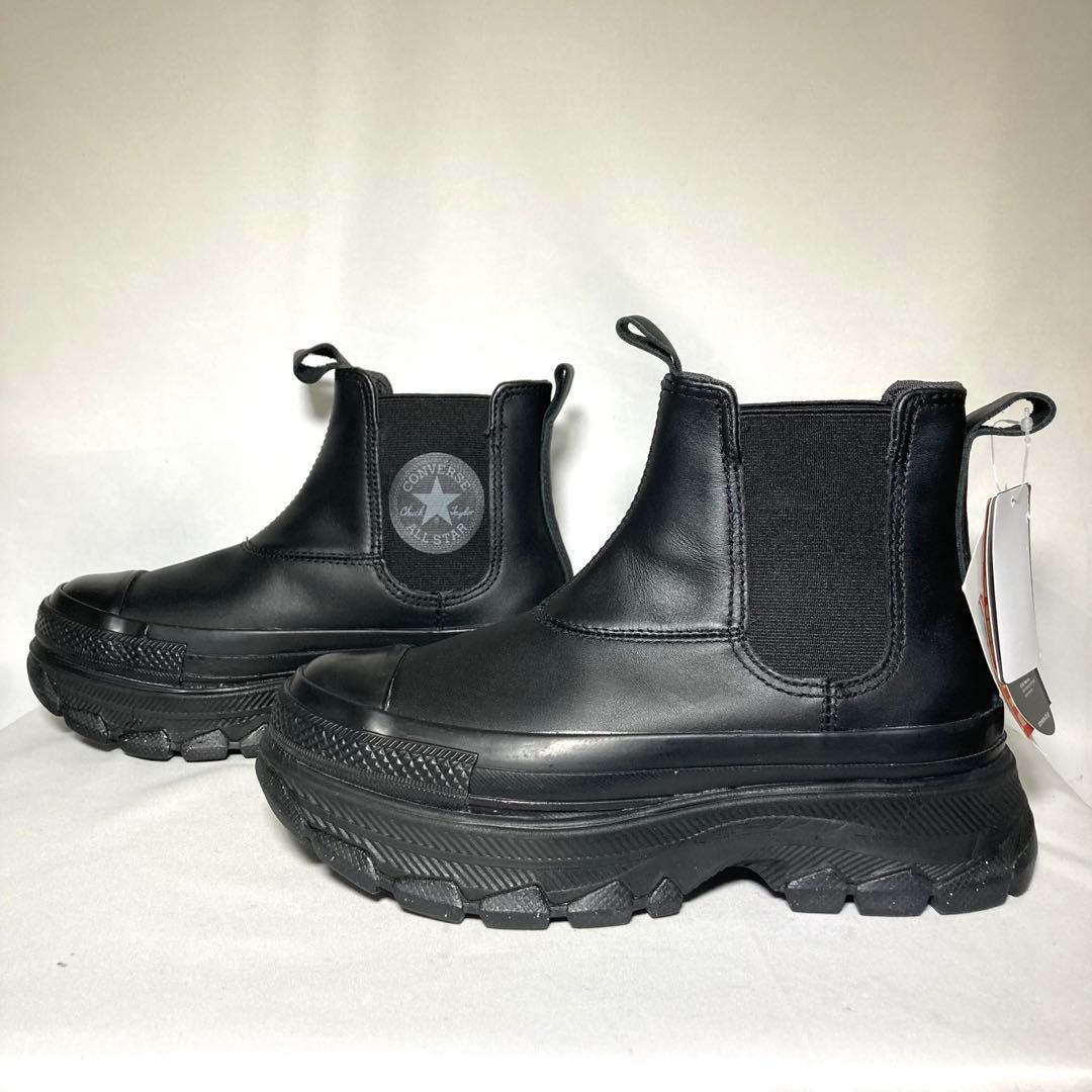 新品未使用 CONVERCE トレックウェーブ サイドゴアブーツ 厚底 24cm