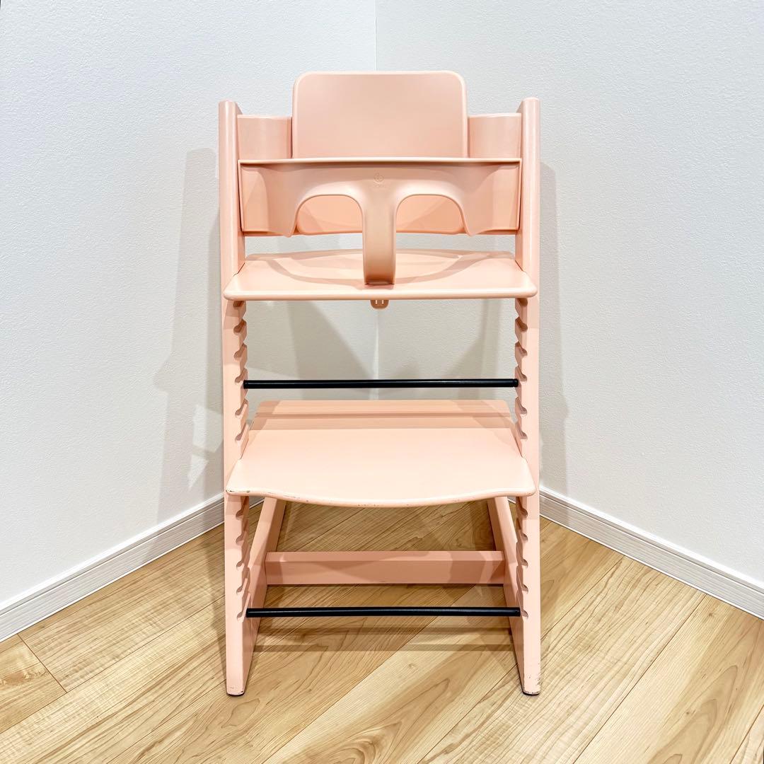 【美品】　STOKKE ストッケ　トリップトラップ　ハイチェア　ベビーチェア