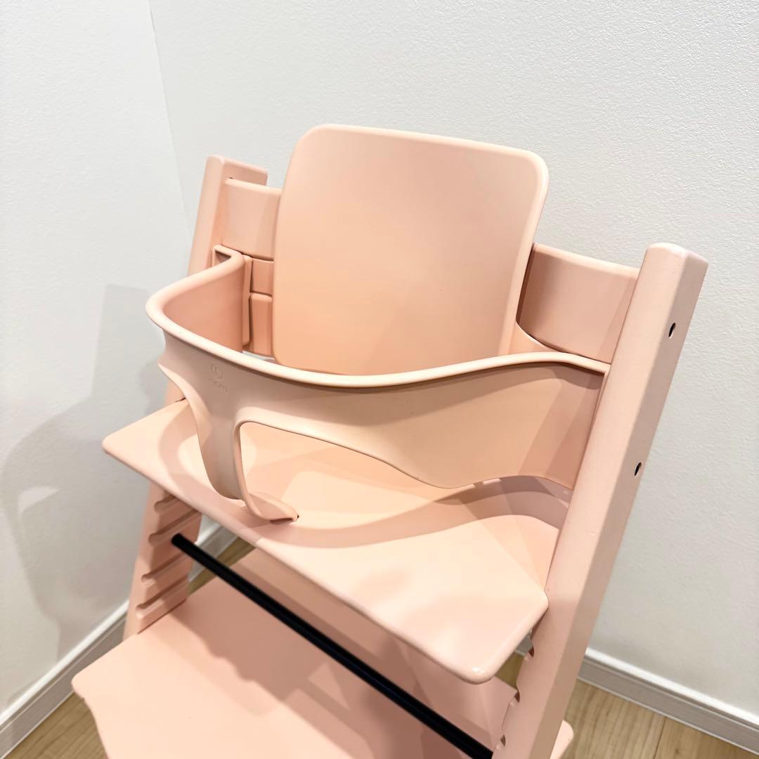 【美品】　STOKKE ストッケ　トリップトラップ　ハイチェア　ベビーチェア