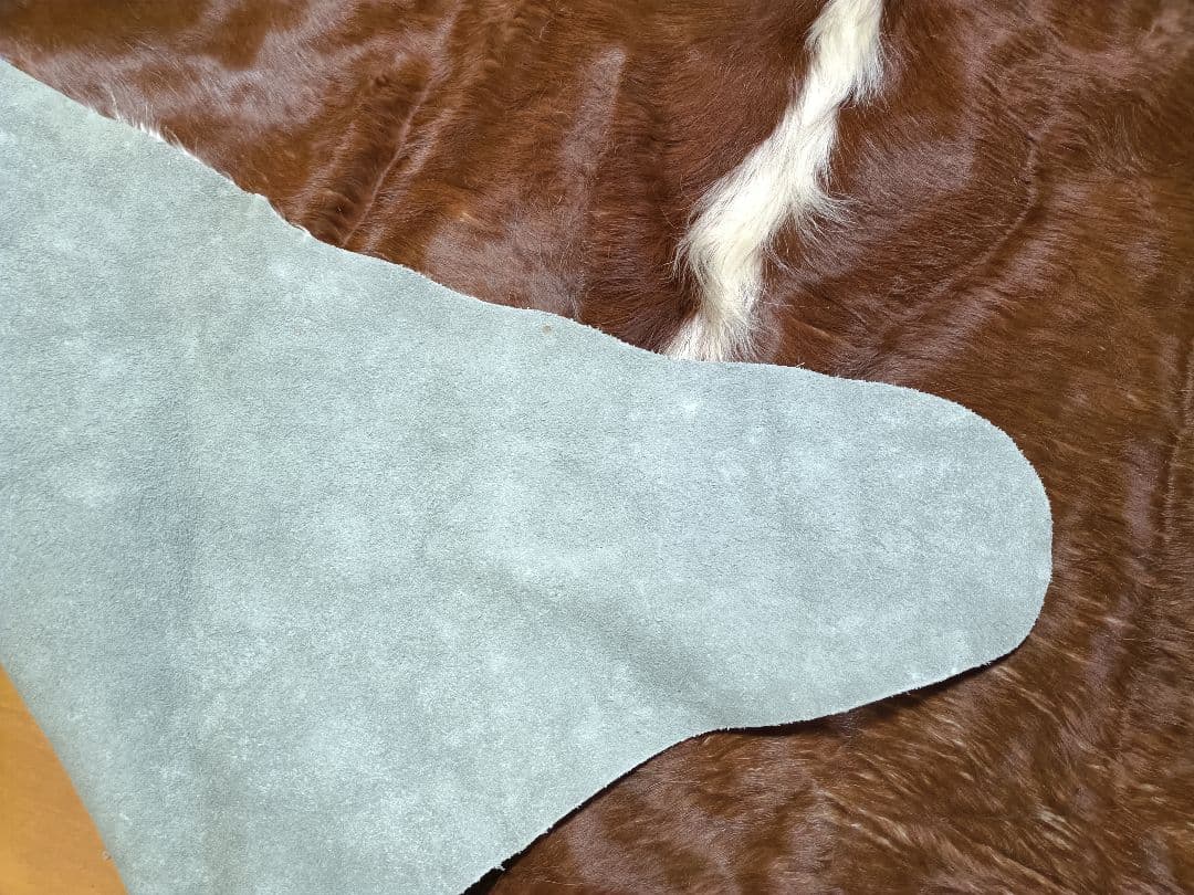 天然毛皮ラグ 5枚セット カウ ゴートスキン ムートン インテリア 北欧風