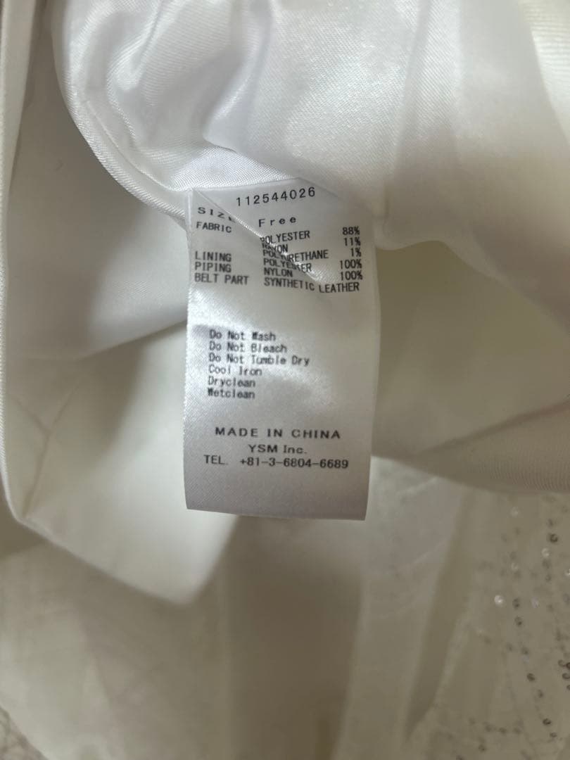 Darich スパンコールシアー2Wayワンピース