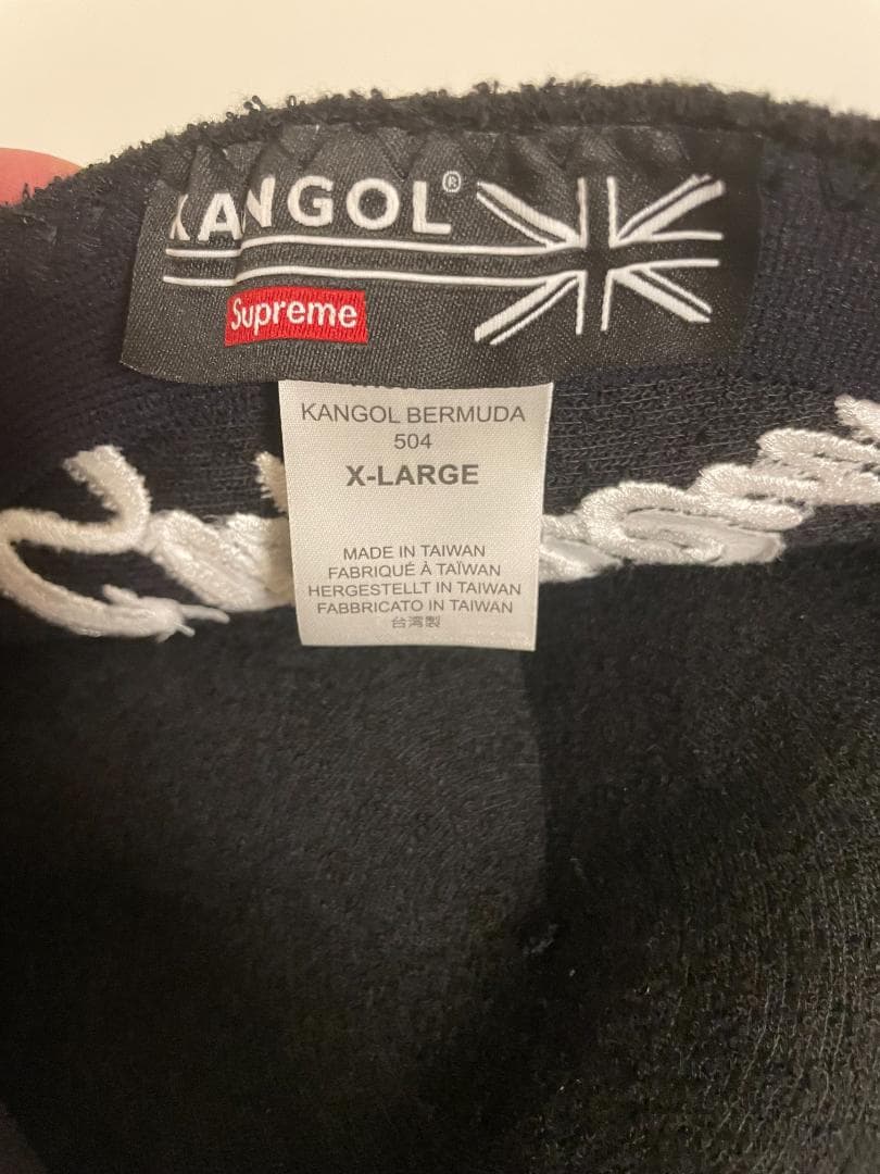 帽子 Supreme Kangol Bermuda 504 Hat Black XL