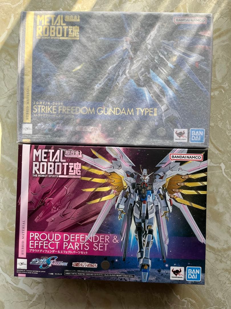 L ROBOT魂 ストライクフリーダム弐式＆プラウドディフェンダーセット