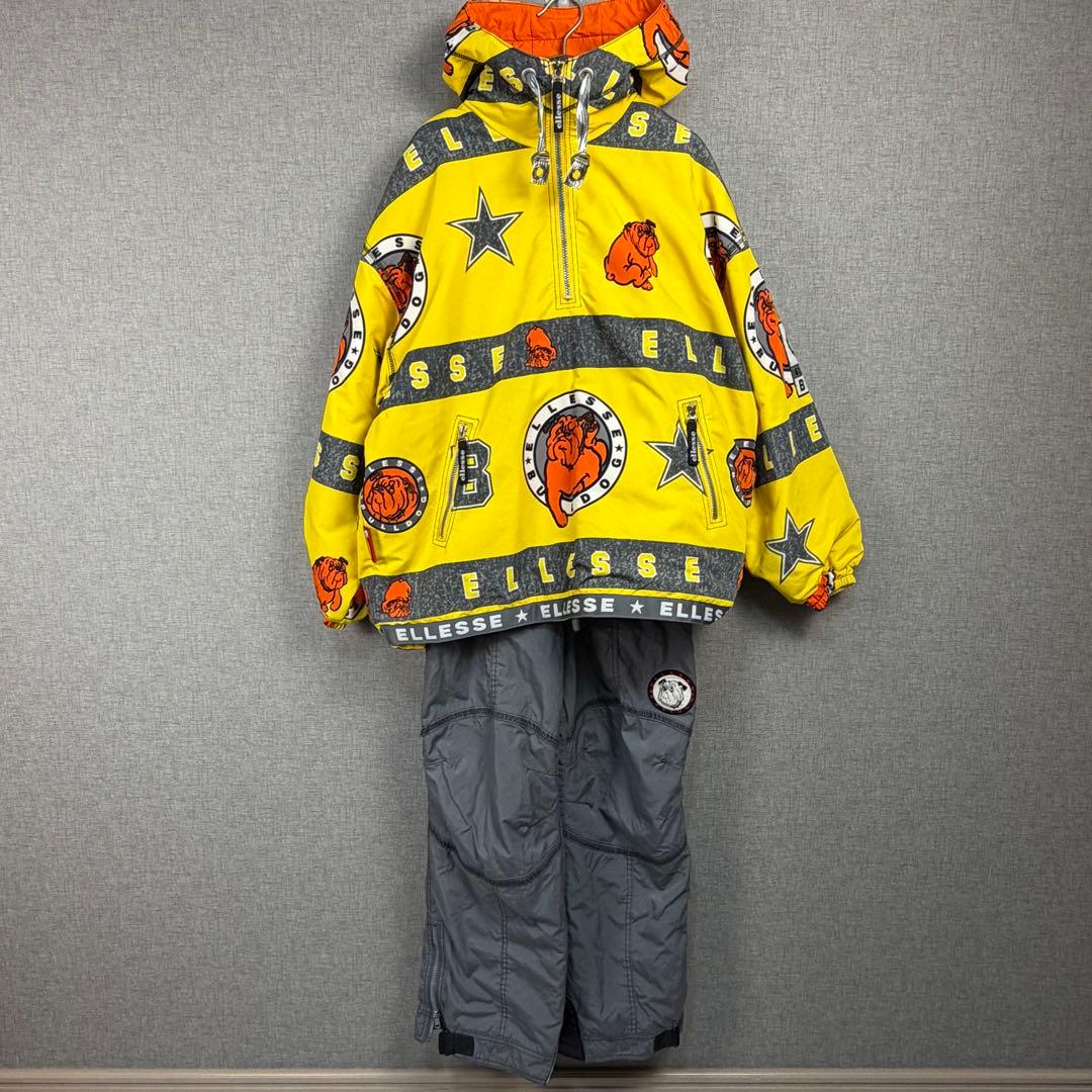 ELLESSEエレッセ ブルドック　スキーウェア　セットアップ