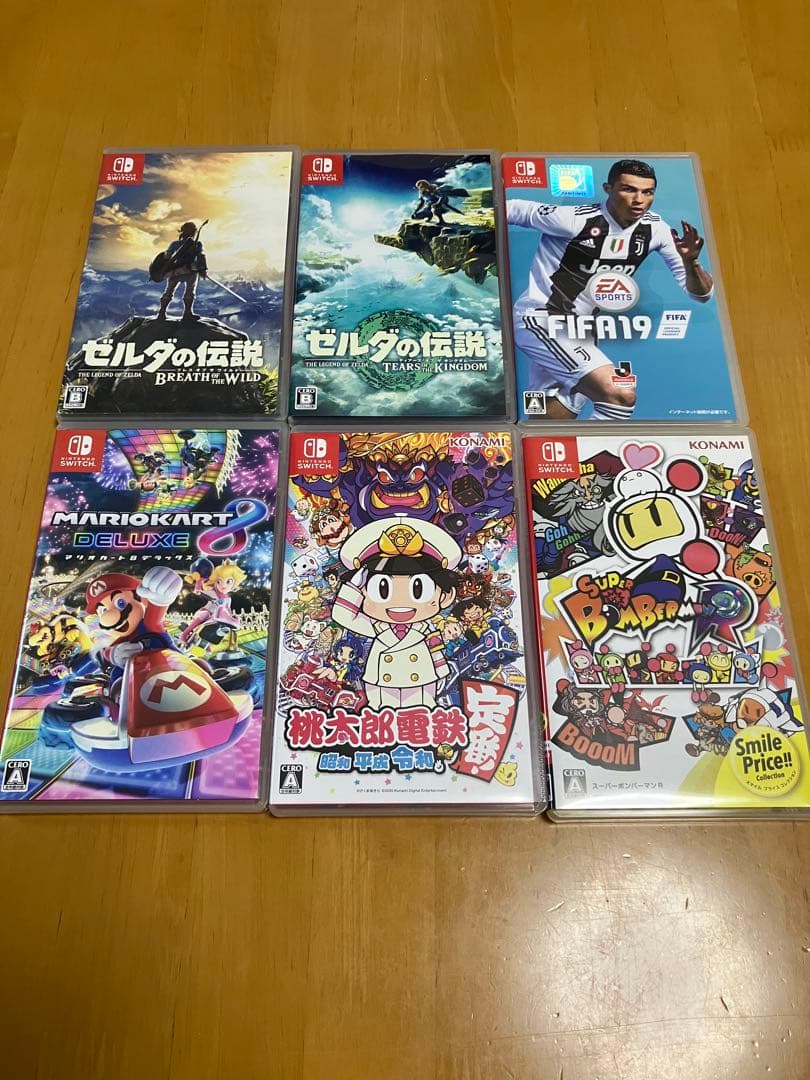 Switch本体 /ゼルダ(ブレス)/ゼルダ(ティアーズ)/マリカー桃鉄/他2本
