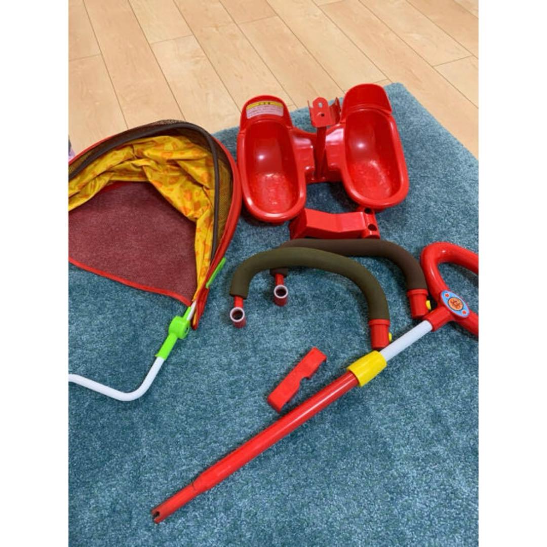 三輪車 アンパンマンデラックス2 子供 3輪車1歳 2歳 乗り物 レッド