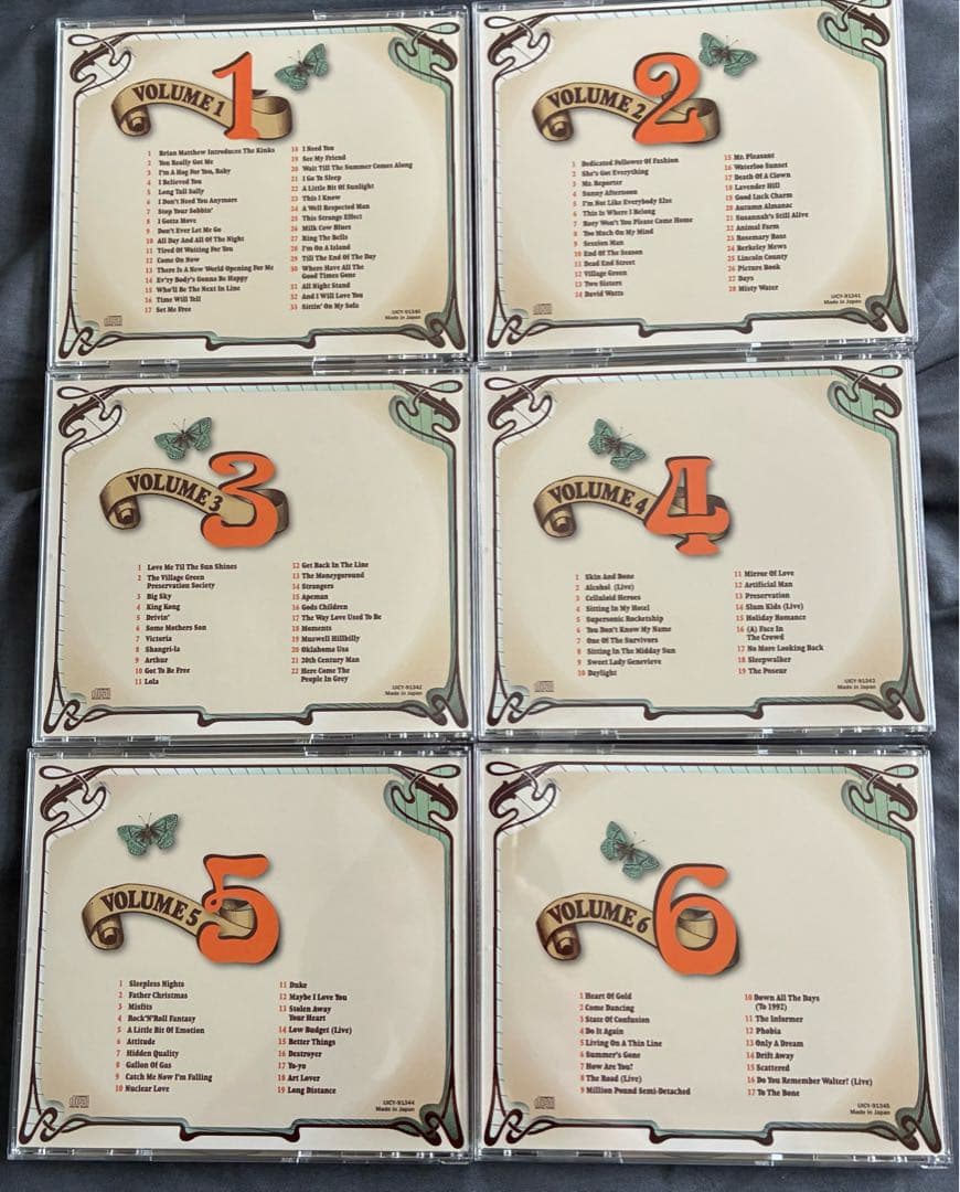 キンクス　ピクチャー・ブック　国内盤CD6枚組ボックスセット