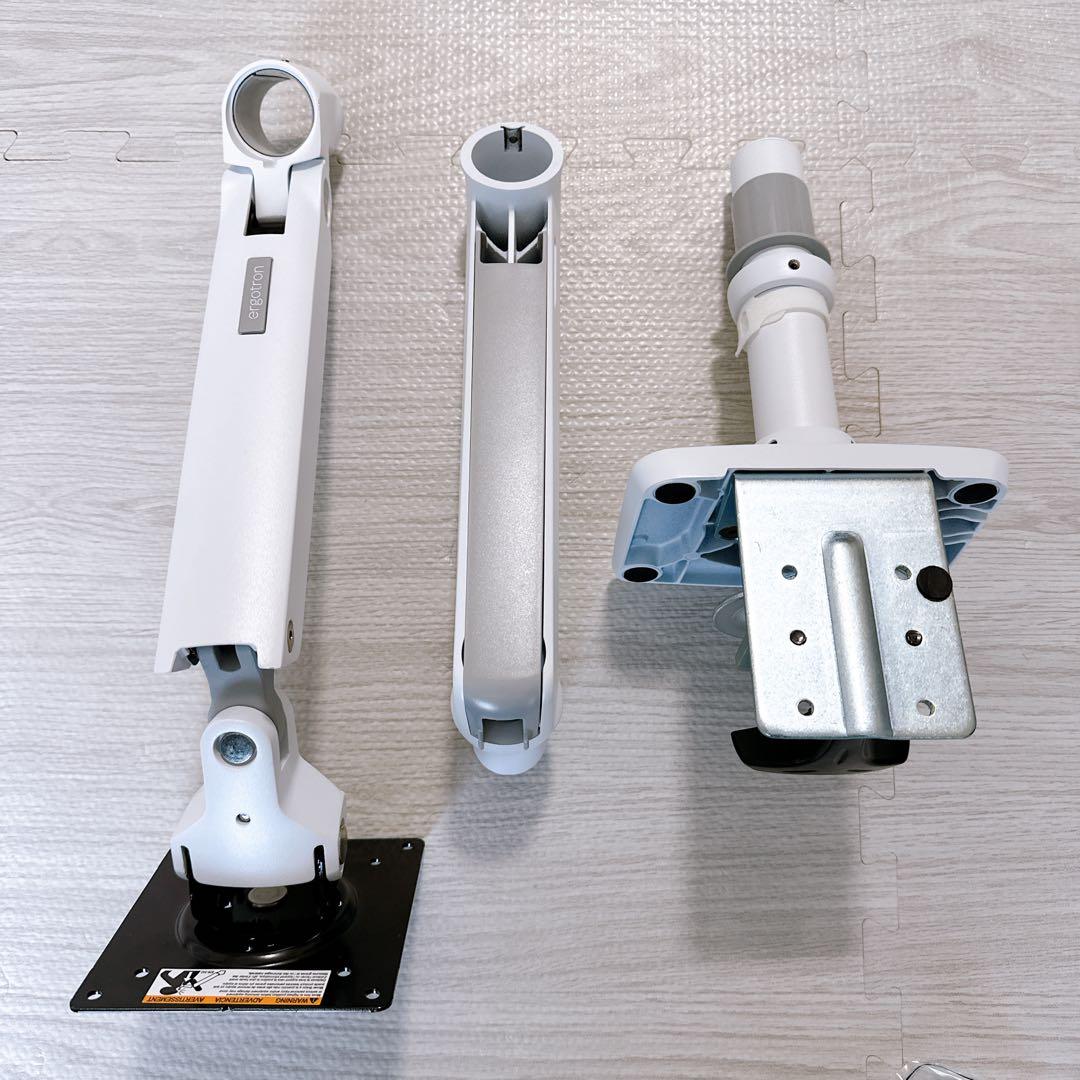 【未使用】エルゴトロン LX デスクマウント モニターアーム ホワイト