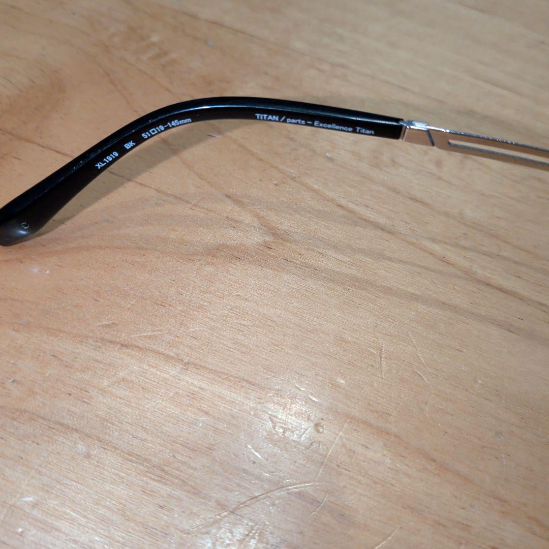 メガネ　line art CHAMANT 145mm made in japan