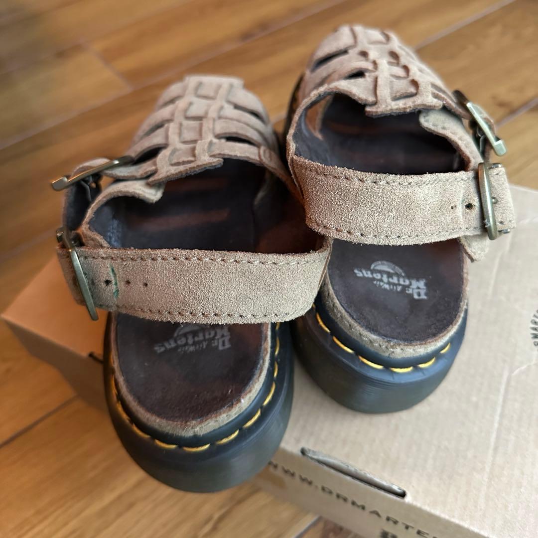 《X'mas sale》【Dr. Martens】WRENLIE 厚底サンダル