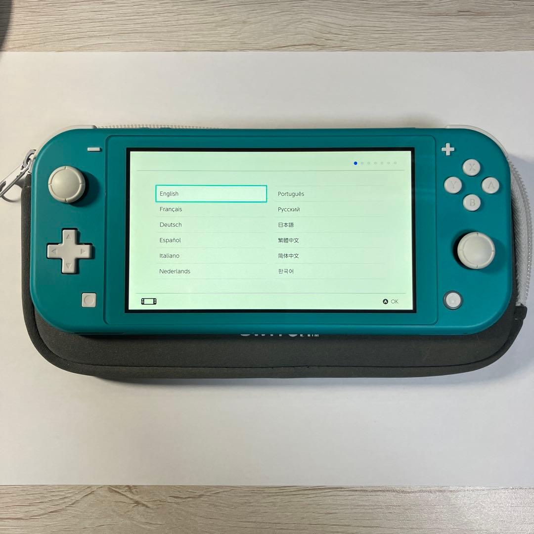 Nintendo Switch Lite ターコイズ スイッチライト　難あり
